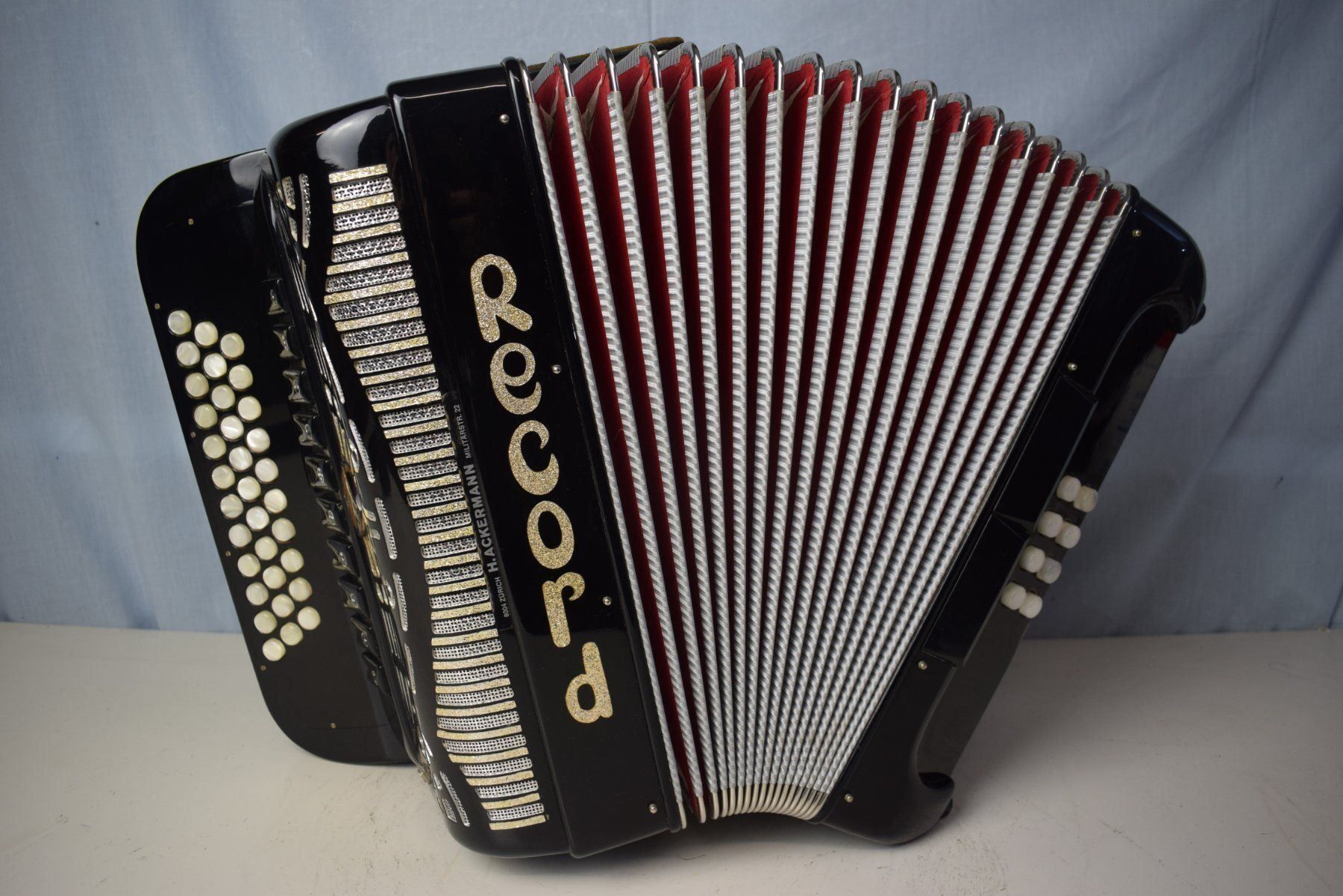 Strumenti musicali: Akkordeon diatonisch Record Ton B-Es – Usato da Zürich venduto da baumusik 4
