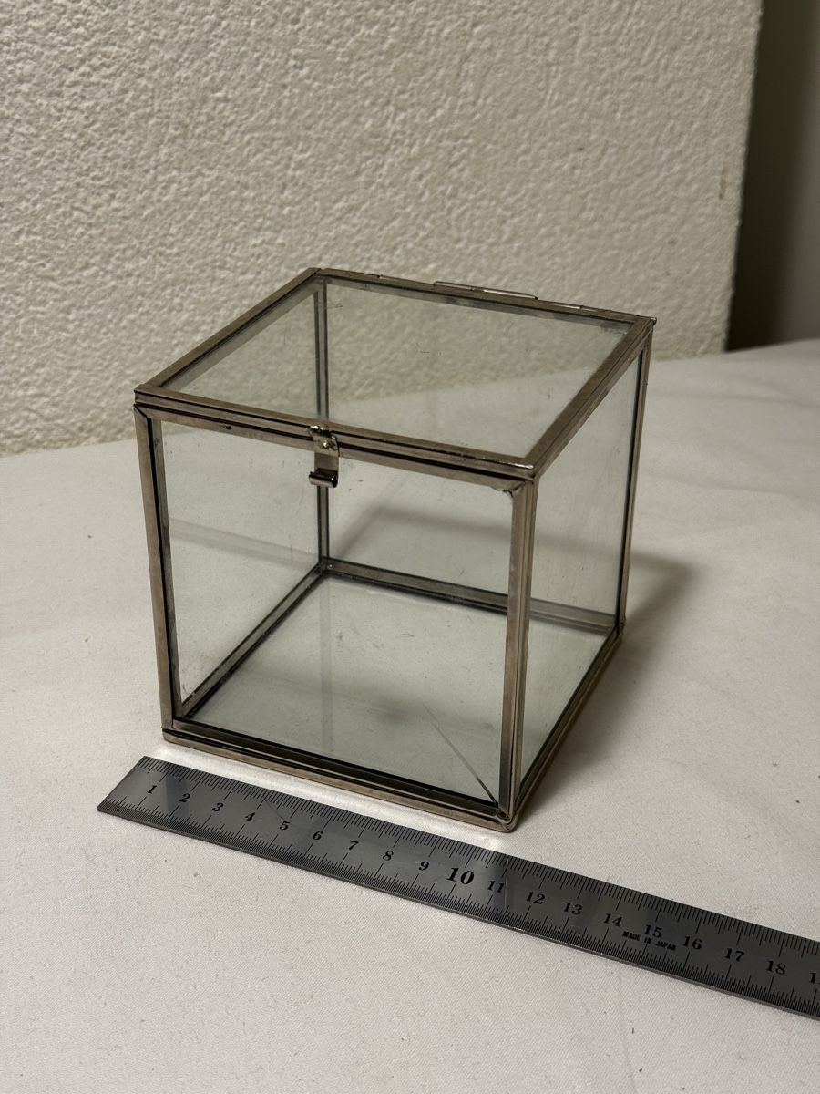 Portagioie: Schmuckbox, glasbox in silber – Usato da Stüsslingen venduto da leo_nzh6