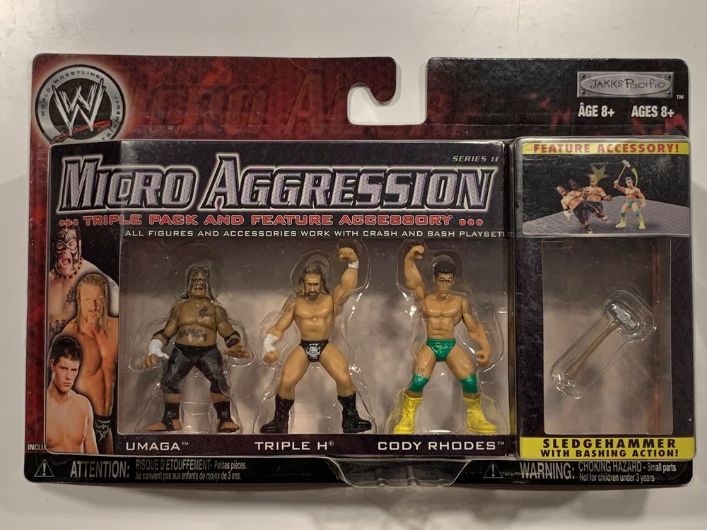 WWE Micro Aggression TRIPLE H, UMAGA, CODY RHODES (Gebraucht) in Basel ...