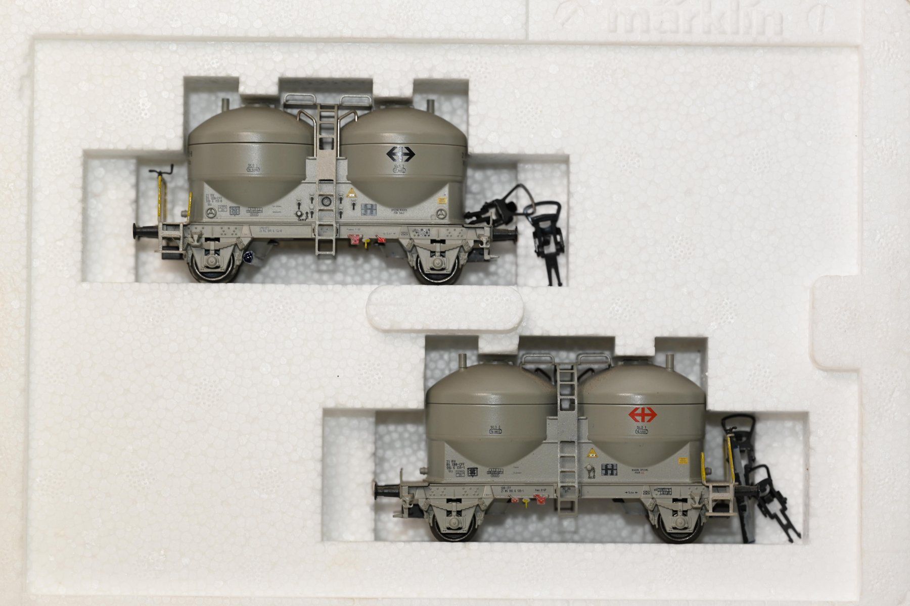 Märklin 47613 Silowagen 2er Set HO/AC mit OVP (Gebraucht) in Laupen ZH ...
