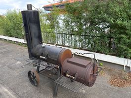 Joes Barbeque Smoker Grill 16" Chuckwagon
