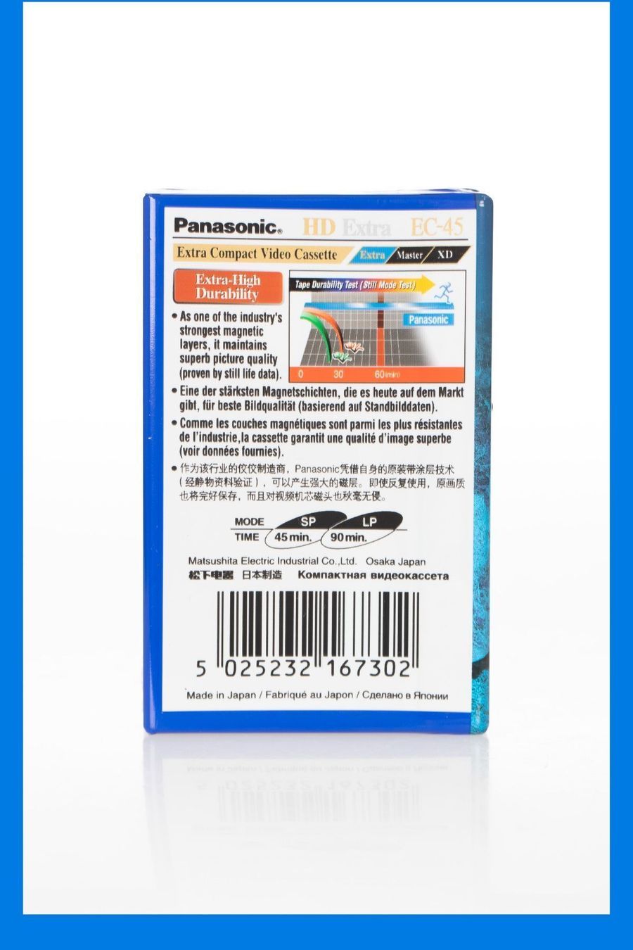 Tutti i VHS: Panasonic VHS EC-45 – Nuovo e nell'imballaggio originale da Muralto venduto da FotoGarbani 1