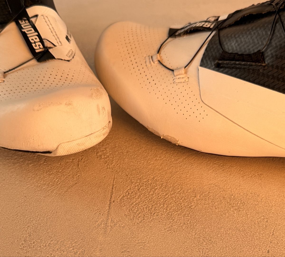 Suplest Herrenschuhe: Veloschuhe Suplest Grösse 41BOA System weiss schwarz – Gebraucht aus Orpund von mar_qrp6 5