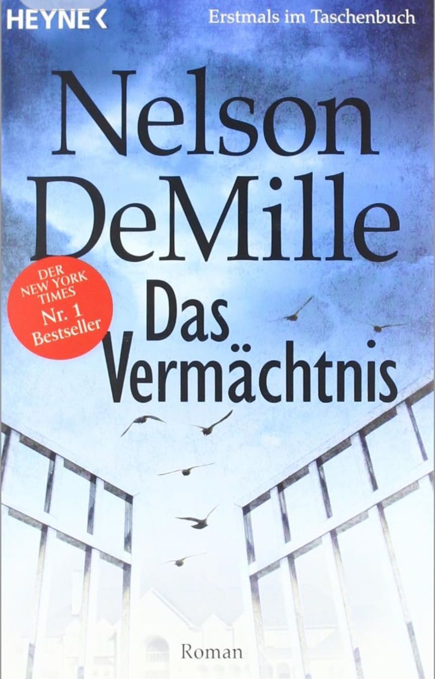 Libri: DAS VERMÄCHTNIS - NELSON DE MILLE - TASCHENBUCH – Usato da Buchs AG venduto da fischli610