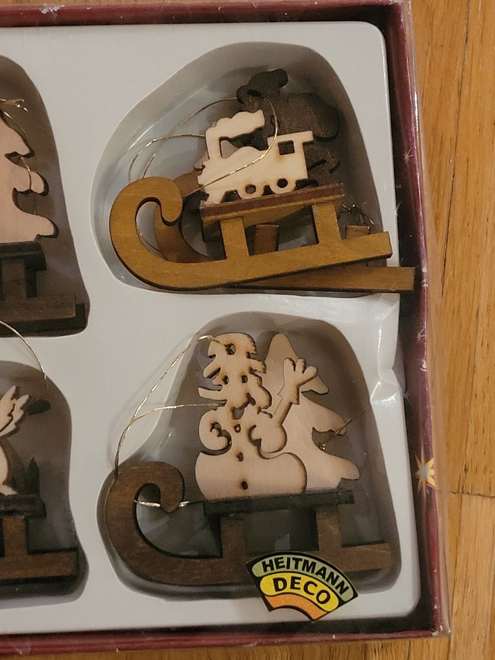 Tutte le decorazioni: Weihnachtsbaumschmuck Holz, 2 Sets – Nuovo e nell'imballaggio originale da Uster venduto da 13smiley13 5