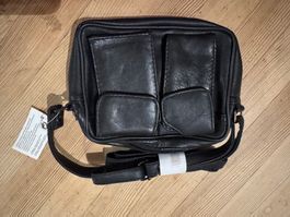 Sacoche en cuir noir petit modèle neuf