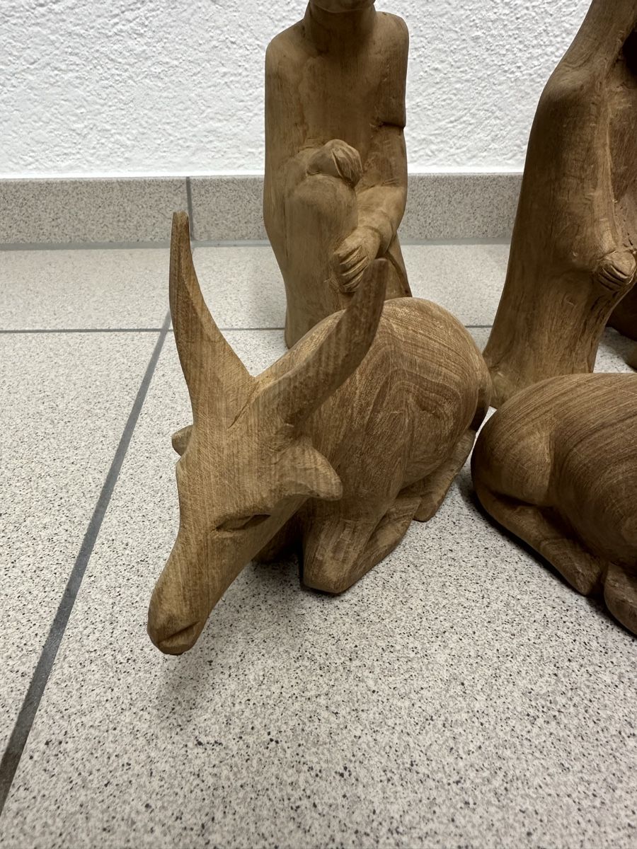 Statuette: Krippenfiguren aus Kenia – Usato da Stans venduto da Osteophyt 4