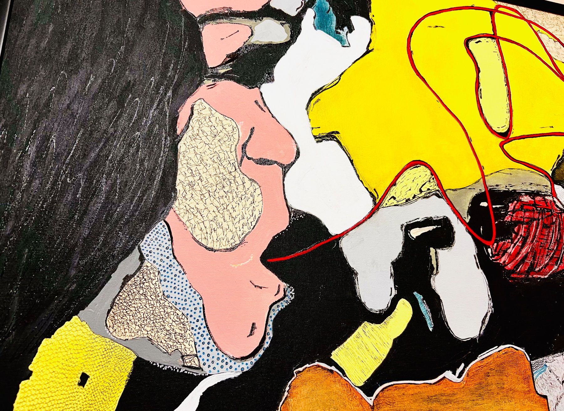 Gemälde: “Thought”50x70cm – Neu und originalverpackt aus Kreuzlingen von eszanza 5