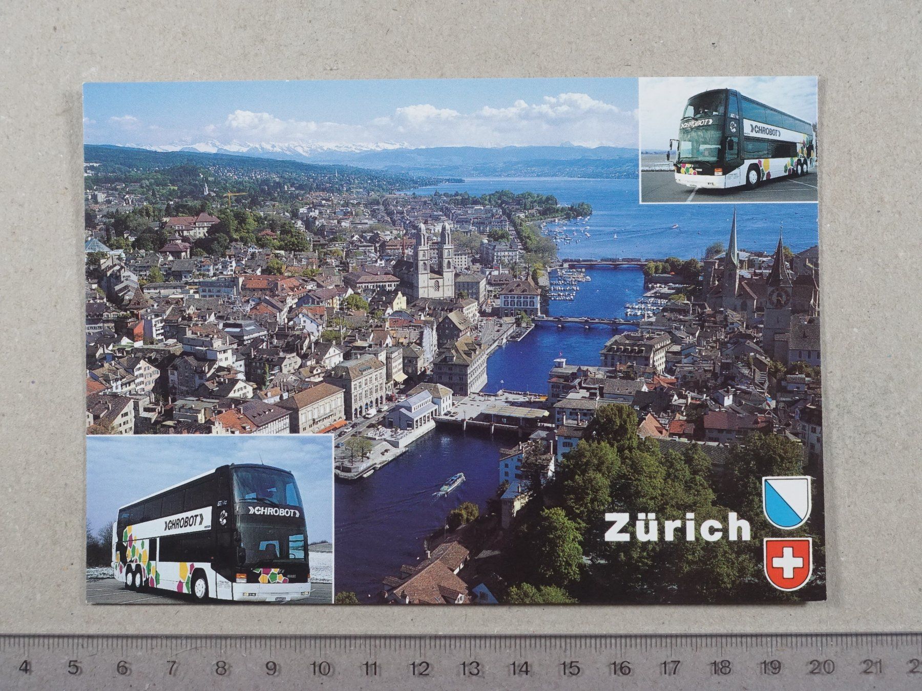 Ansichtskarten: Zürich, Bus, CHROBOT – Gebraucht aus Lenzburg von fh1