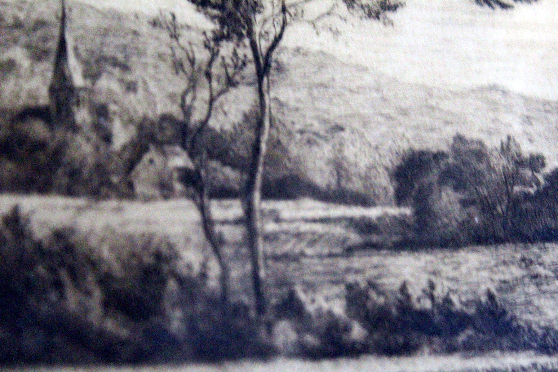 Gemälde: EUGEN LINDENBERG (Germany, 1877-?) Landschaft mit Kirche – Gebraucht aus Bern von Arting 6