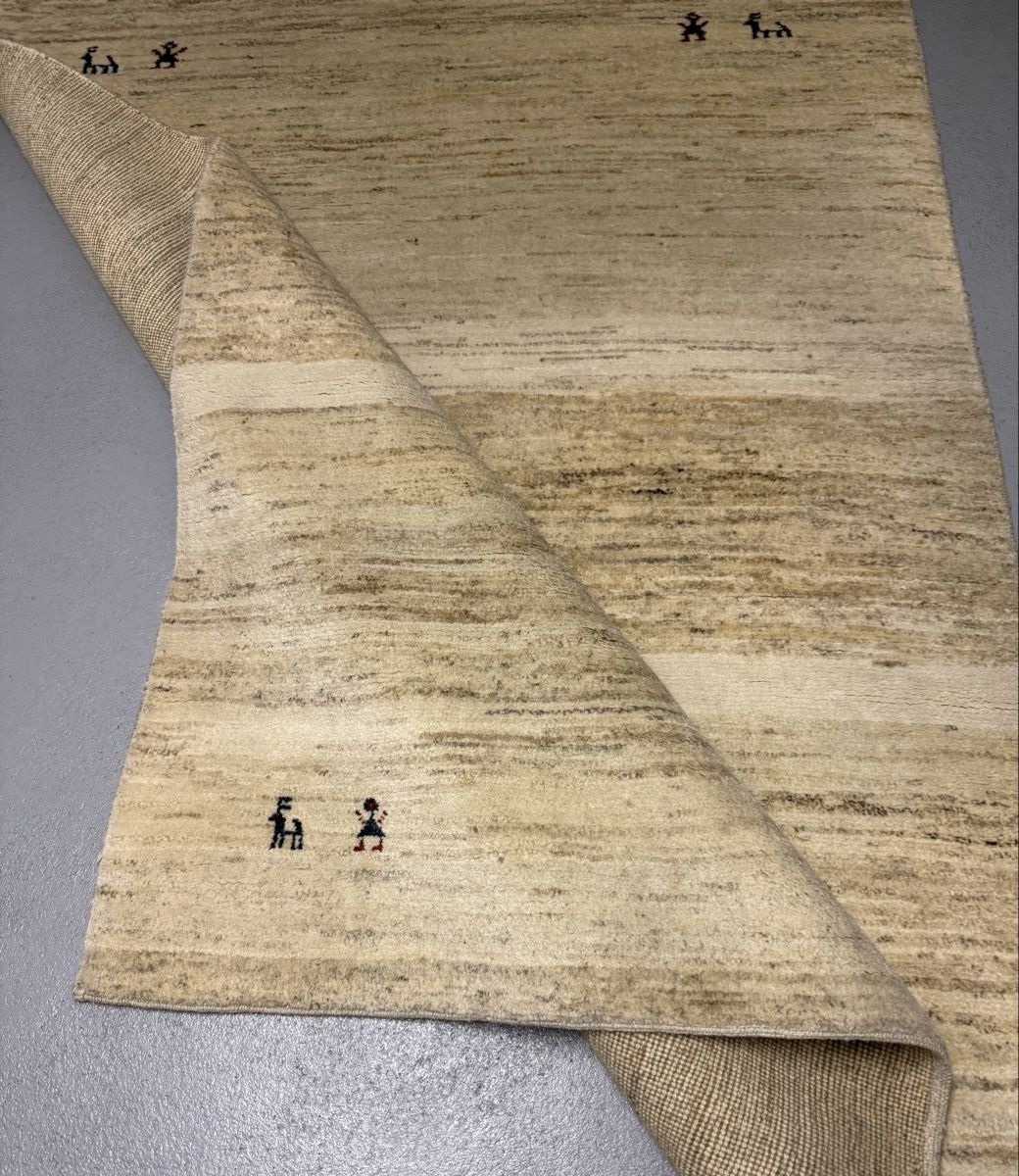Gabbeh Tappeti: Wunderschöner Perserteppich Gabbeh 193x147.cm – Usato da Sempach venduto da Star7 3