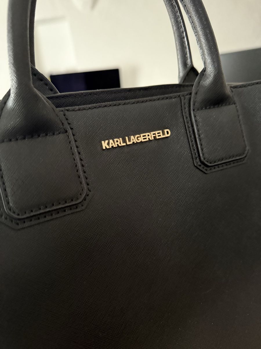 Karl Lagerfeld Borse da donna: Karl Lagerfeld Saffiano tote – Usato da Echichens venduto da Lorevitto