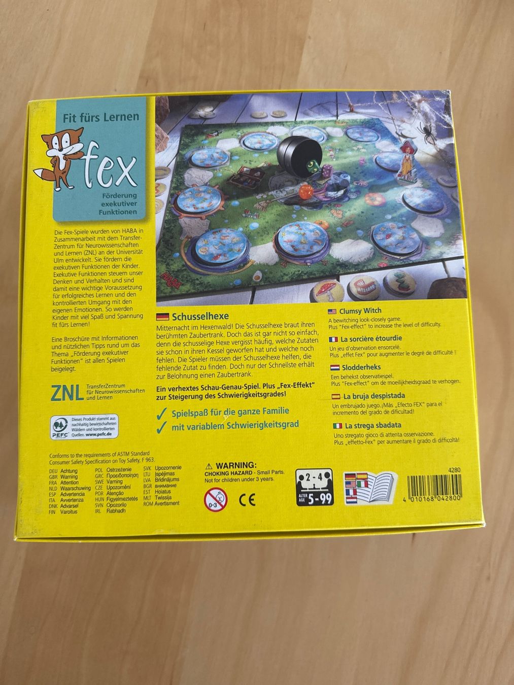 Giochi: HABA Schusselhexe Brettspiel – Usato da Goldach venduto da Hibiskus23 1