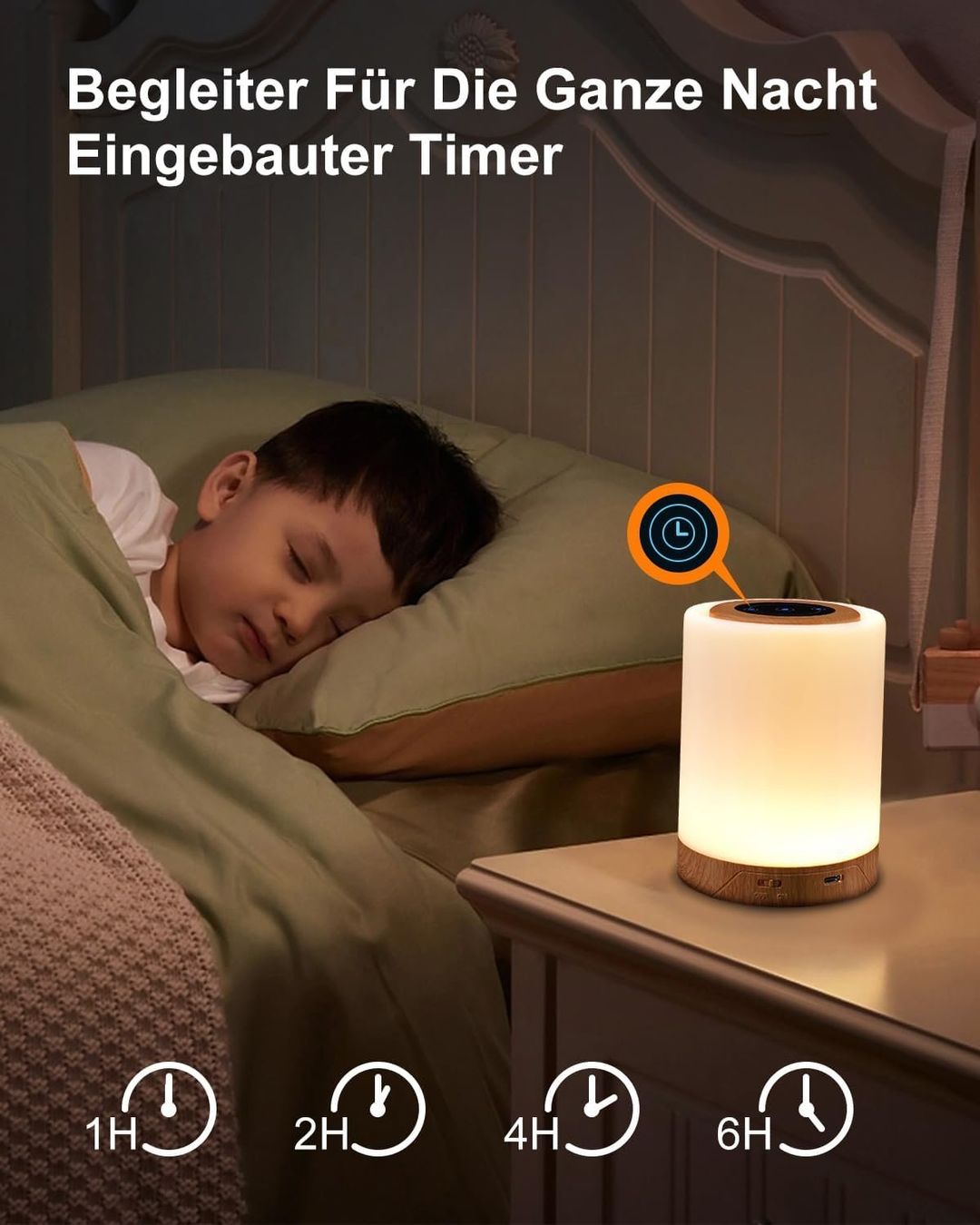 Lampade: 2er Set Nachttischlampe Touch Dimmbar – Nuovo e nell'imballaggio originale da Nuglar venduto da SaleRitter 4