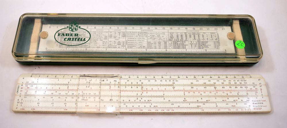 Rechenschieber A.W. Faber-Castell 111/54 Darmstadt | Kaufen auf Ricardo
