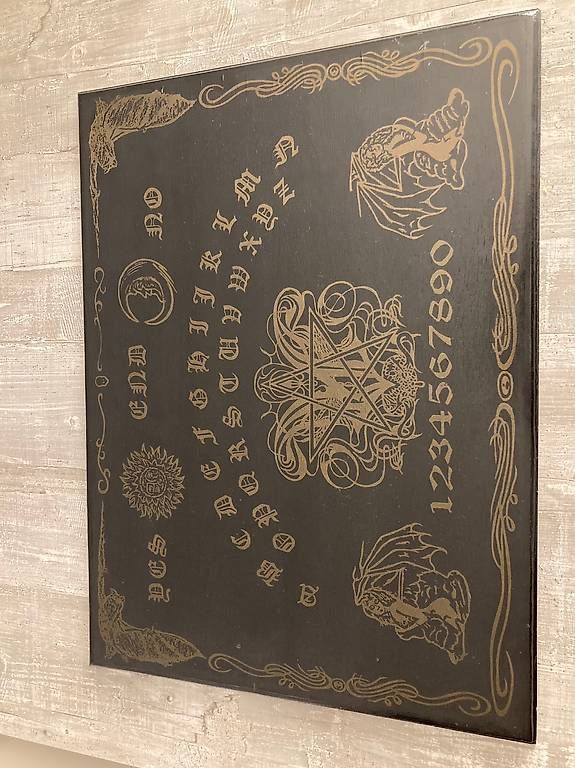 Articoli in legno: Ouija-Board (Hexenbrett) – Usato da Schwändi GL venduto da Blacklife 1