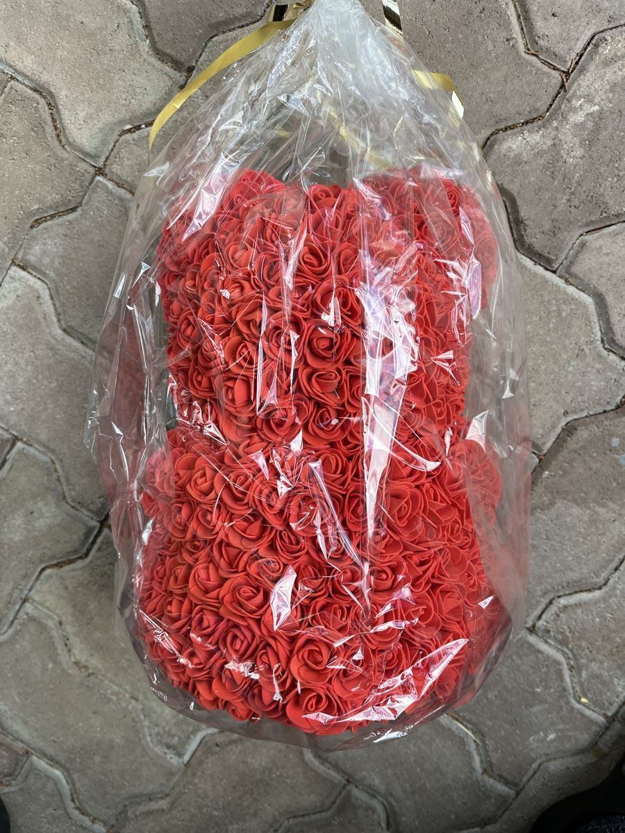 Figuren: Roter Rosenbär Deko-Figur - Liebe - Geschenk – Neu und originalverpackt aus Wetzikon ZH von papi1899 2