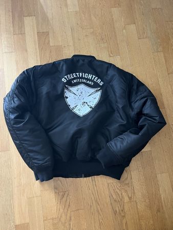 Streetfighters Switzerland MA1 Bomberjacke XL