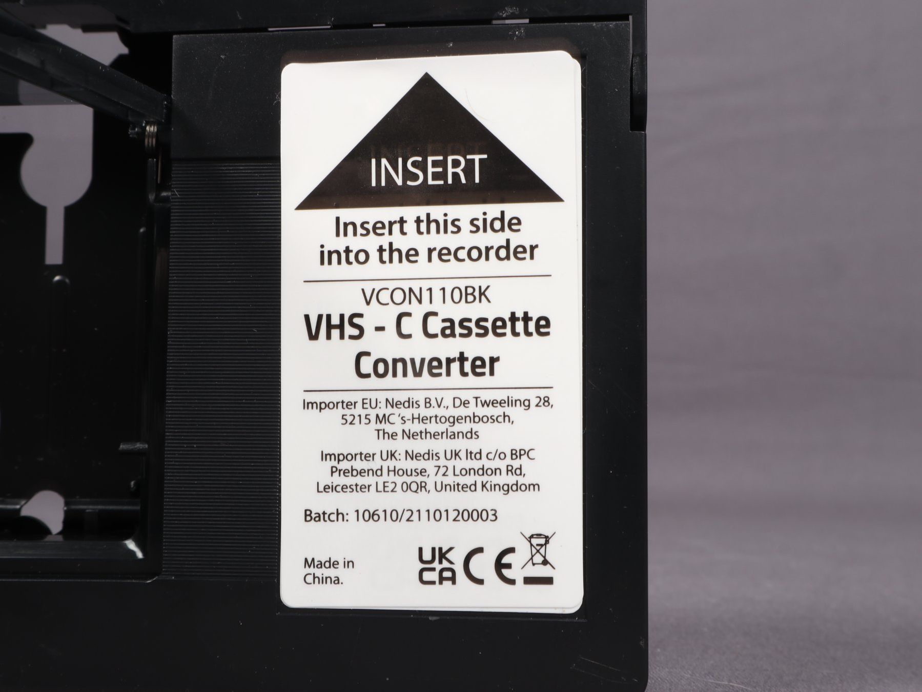 Convertisseurs: VHS-C Kassettenkonverter – Neuf avec emballage d'origine à Steinen par Restwert_Steinen 3