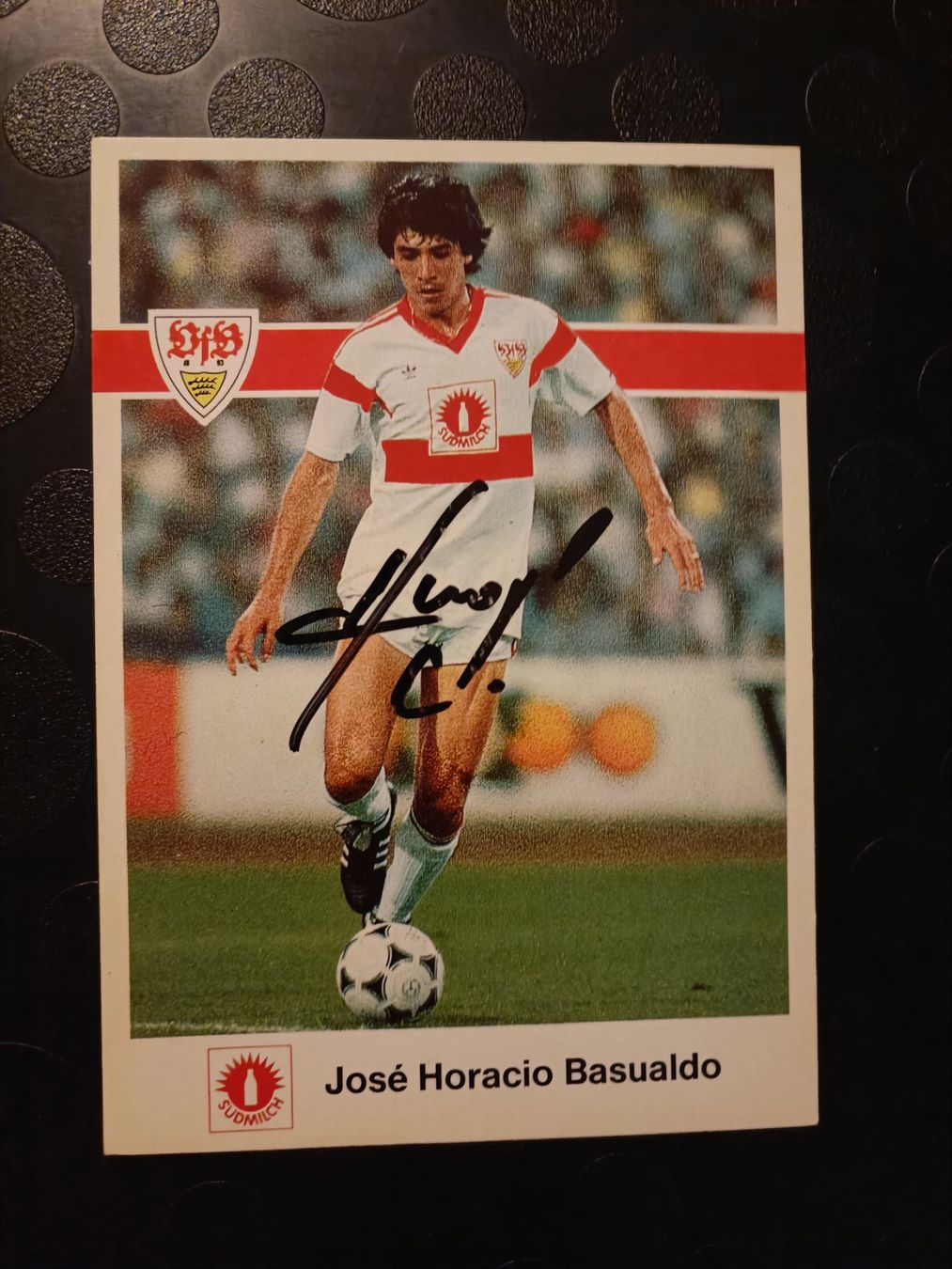 Autographes: José Basualdo - VfB Stuttgart - handsigniert – D'occasion à Menziken par Artographs