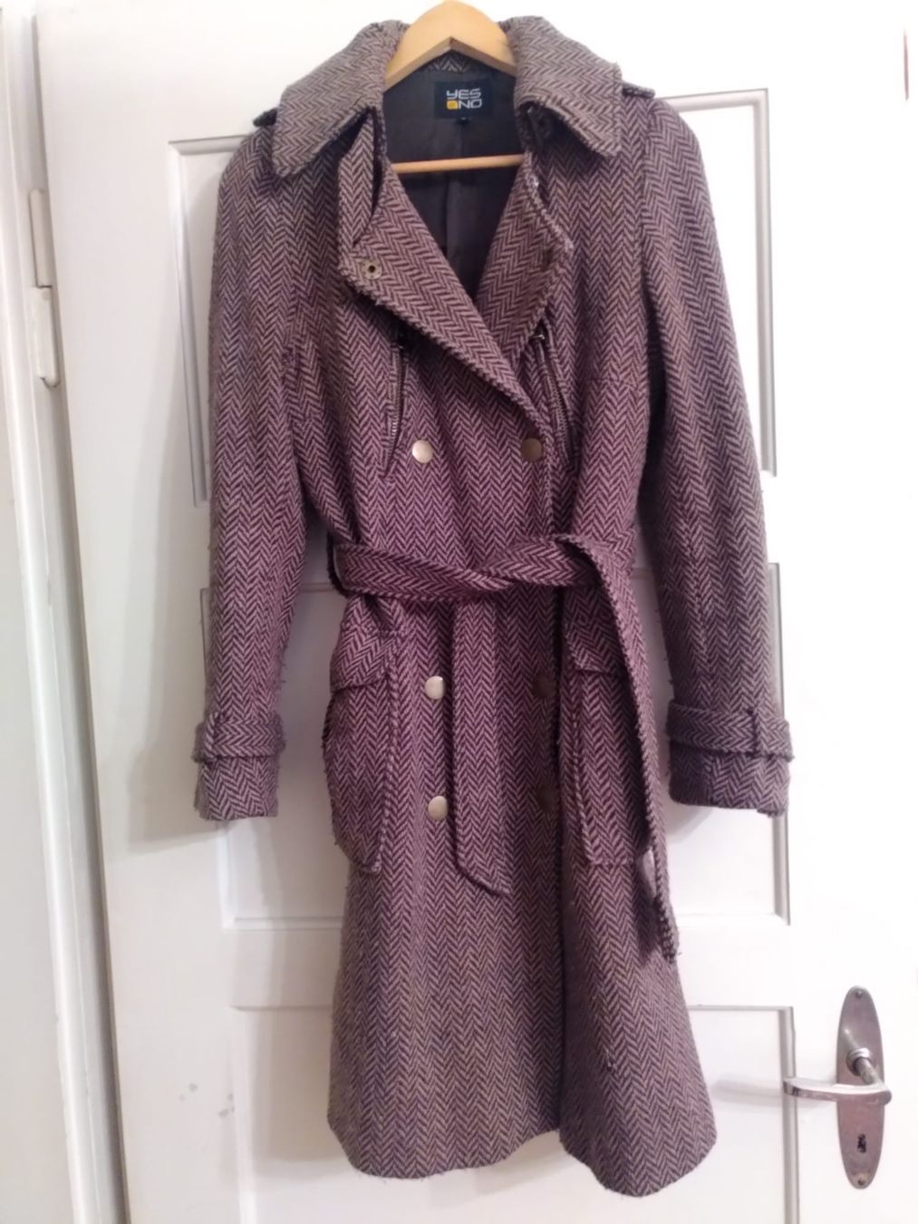 Cappotti: Tweed Wintermantel, braun – Usato da Luzern venduto da ChrisSuppi