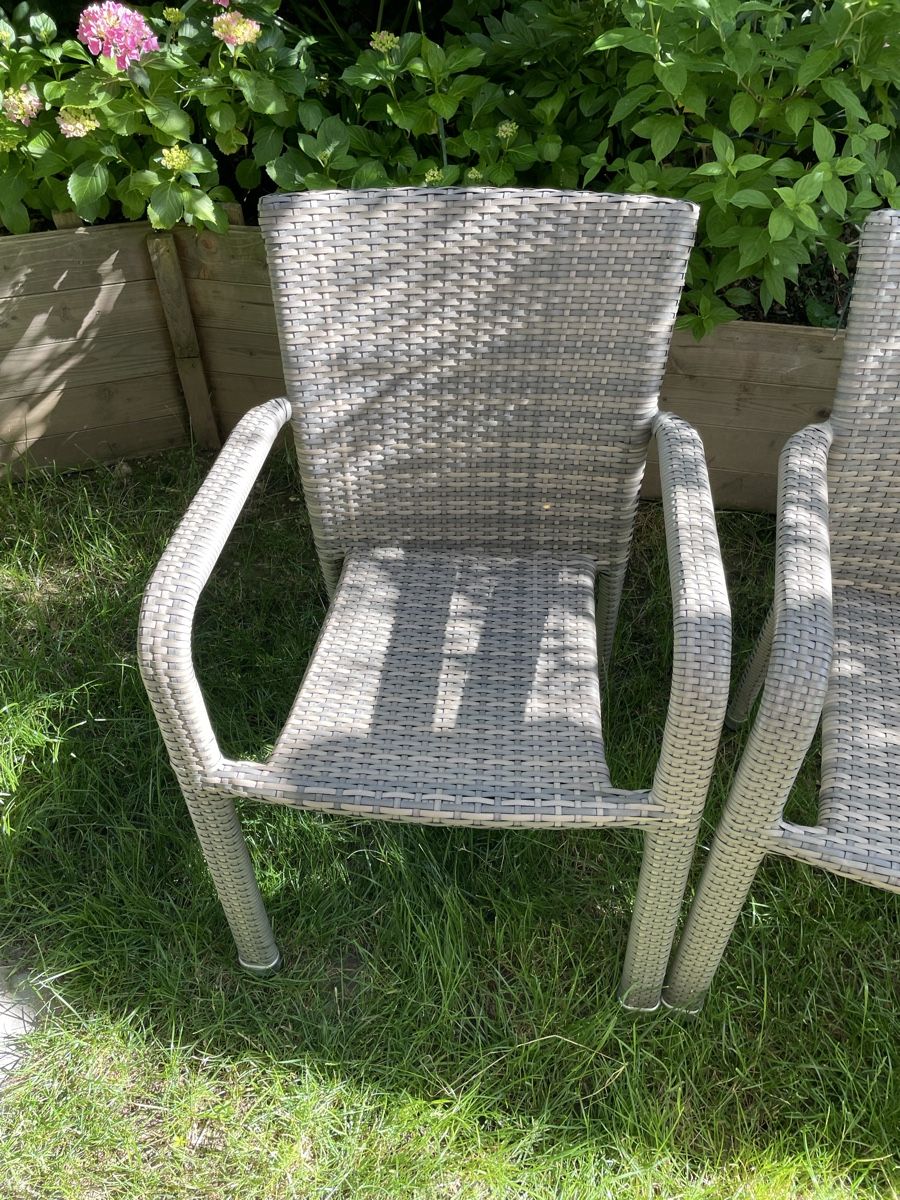 Sedie: 2 Rattan-Gartenstühle hochwertig  – Usato da Münchenstein venduto da FamilieUlmi 8