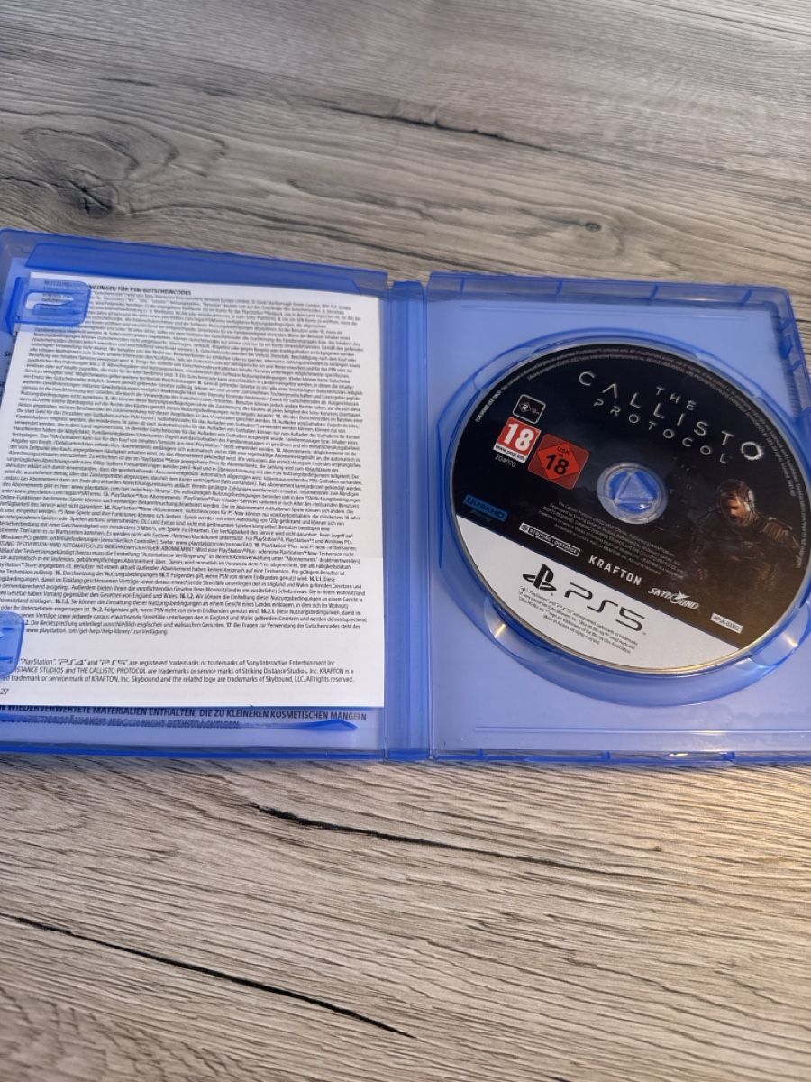 Jeux: PS5 The Callisto Protocol Day One Edition – D'occasion à Courrendlin par jay_lkn6 1