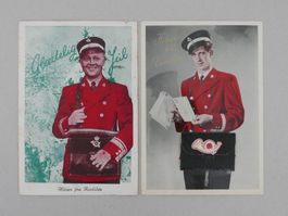 ALTE AK DÄNEMARK POST MIT LEPORELLO SEHENSWÜRDIGKEITEN