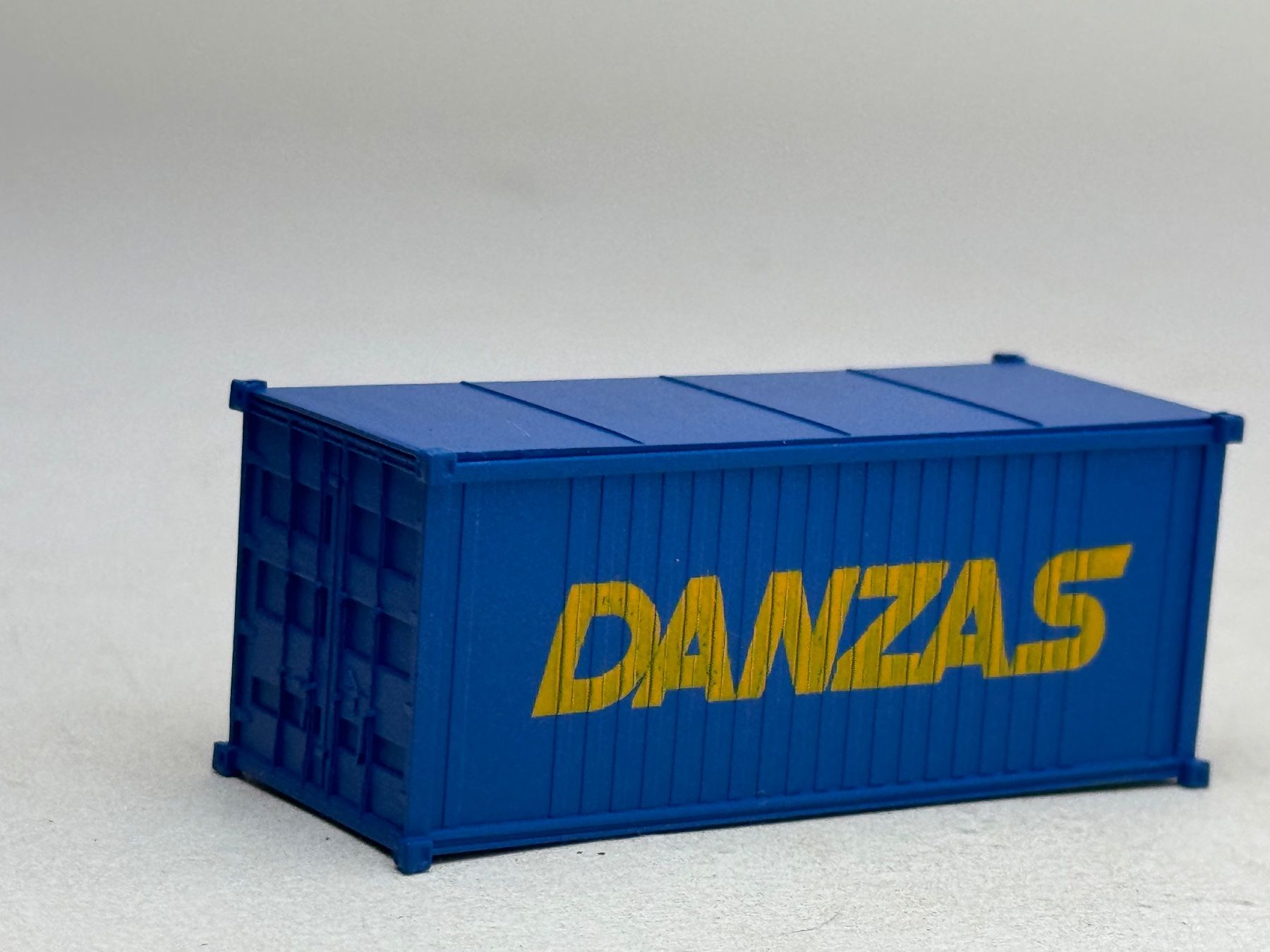 Modellini di ferrovie: EB- 20 Ft. Container Danzas blau – Usato da Elm venduto da Wikmtz