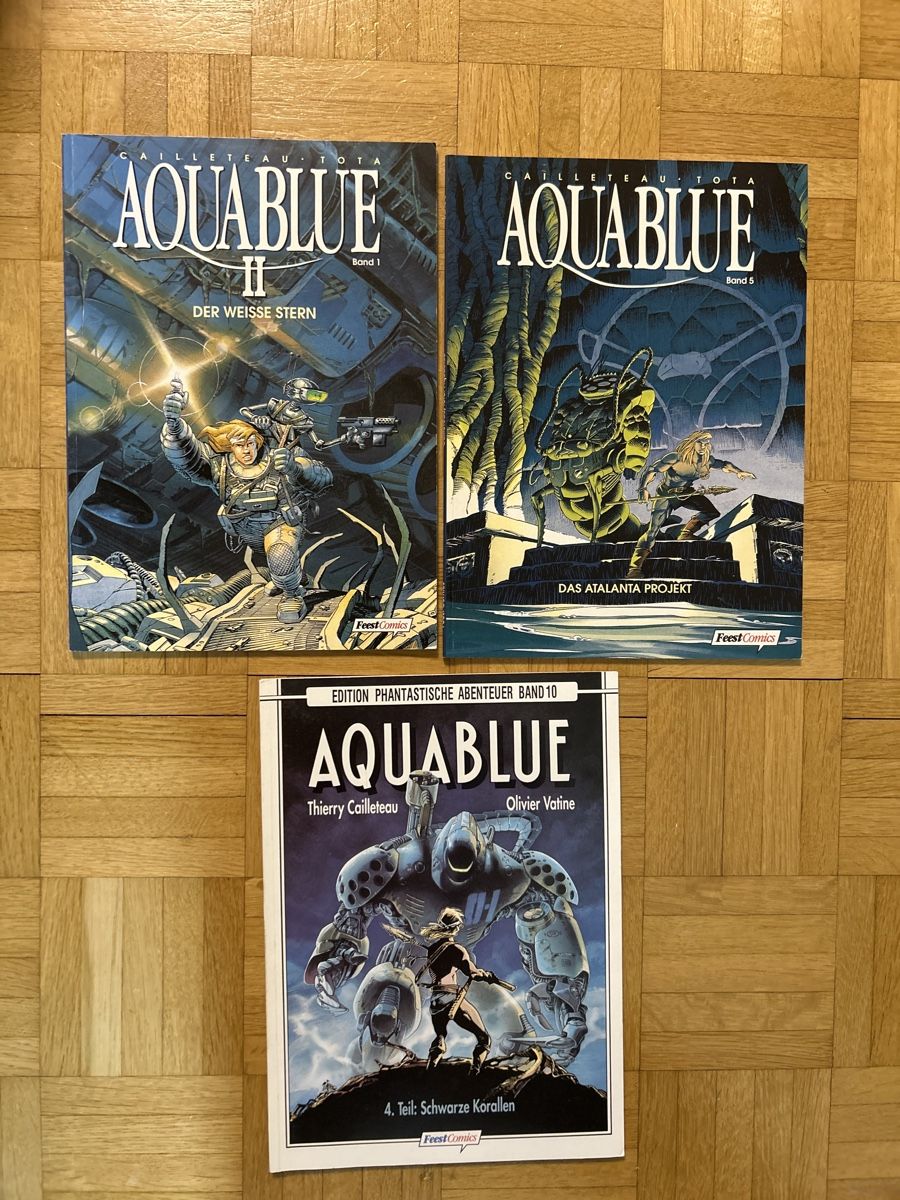 Fumetti: Aqua Blue Comic Sammlung - Top Zustand! – Usato da Zürich venduto da jasmin011 2