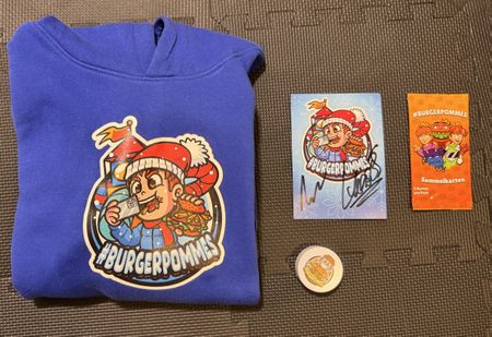 Bürger Pommes Weihnachts Hoody 