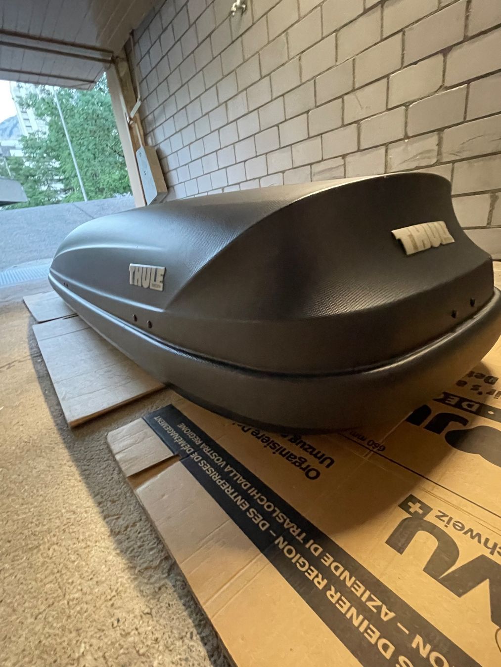 Thule Box da tetto: Thule Dachbox XL – Usato da Chur venduto da majka2011 5