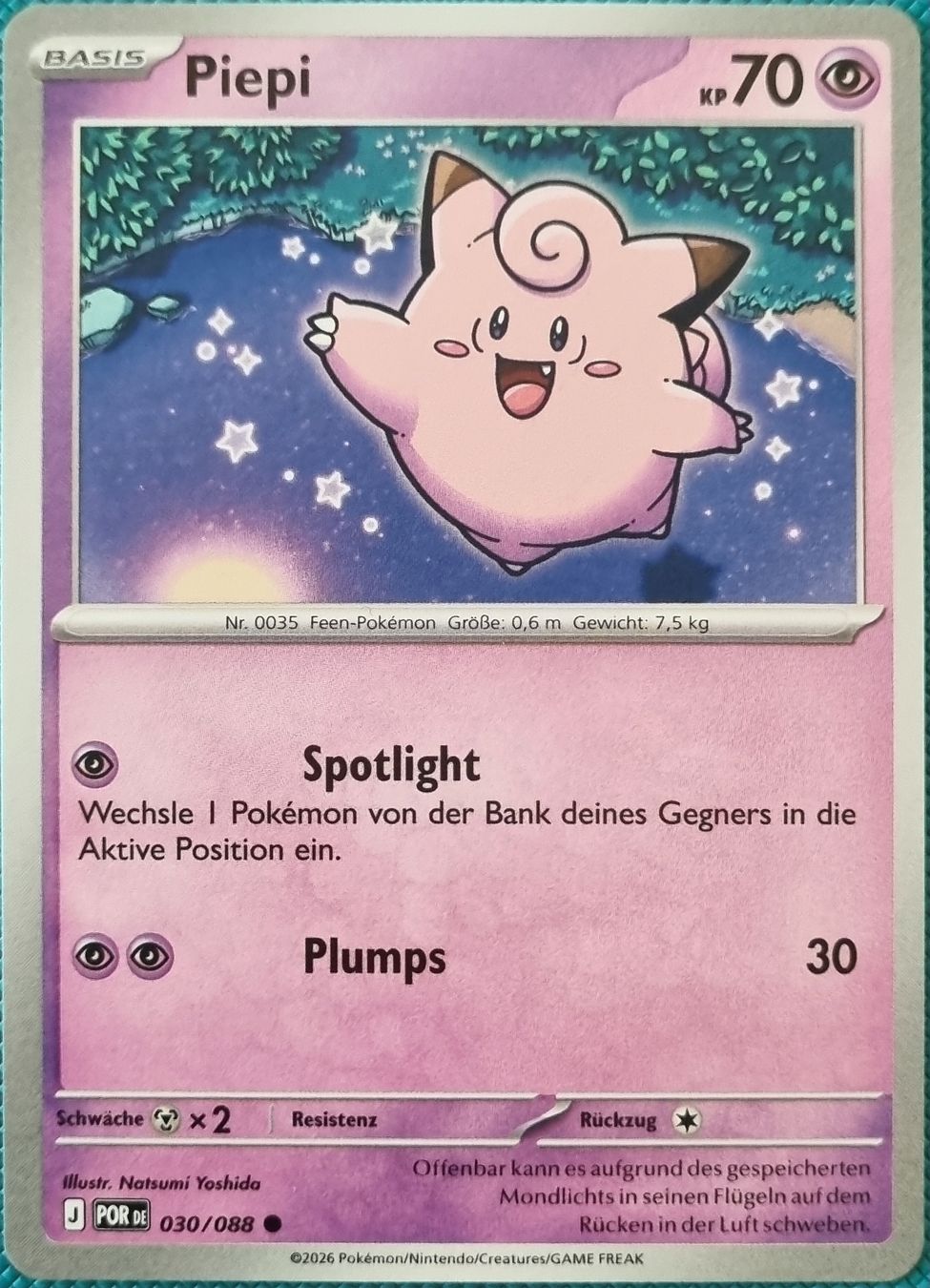 Pokémon Carte collezionabili: Pokemon Optimale Ordnung Pipi DE – Nuovo (secondo la descrizione) da Oberbipp venduto da ret_6hxb
