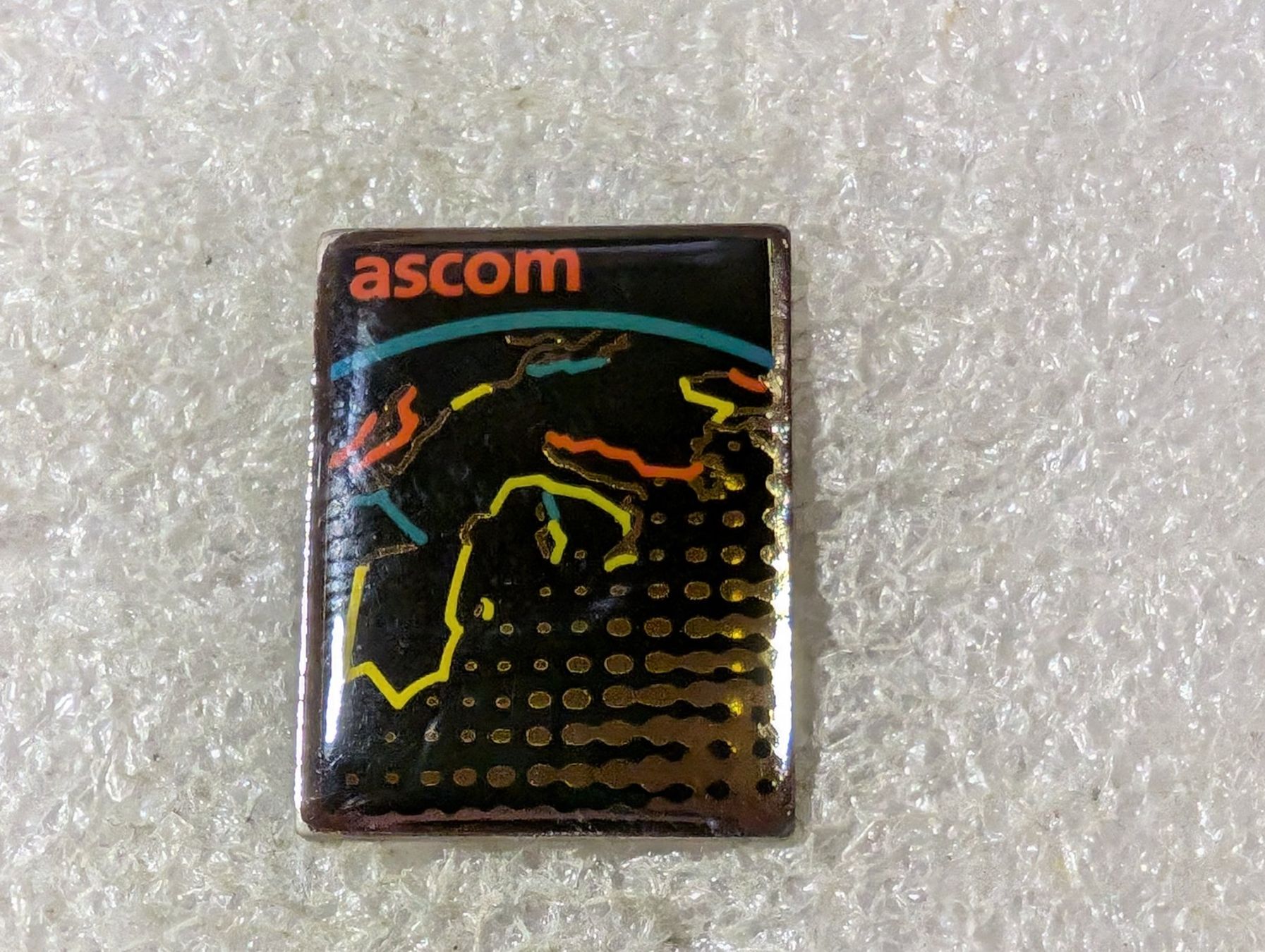 Placchette & Badge: Ansteckpin 165: Ascom – Usato da Oppligen venduto da Pin-Fall-Shop