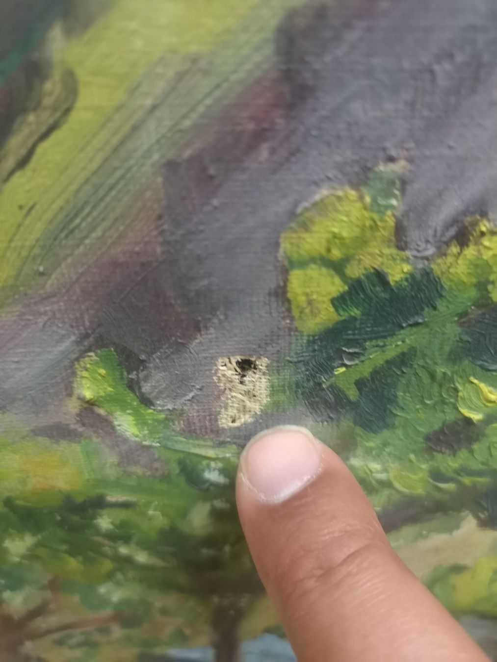 Gemälde: HUILE SUR TOILE ANCIENNE – Gebraucht aus Genève von Qanil77 3