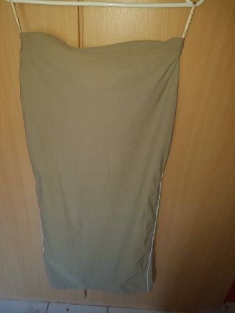 Langer Stretchjupe mit Gehschlitz gr S L3