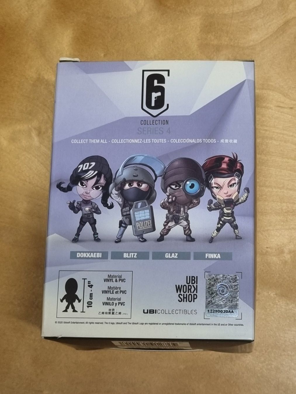 Figuren: Ubisoft Six Collection Merch Series 4 Glaz Chibi Figure – Neu und originalverpackt aus Basadingen von NekoBricks 1