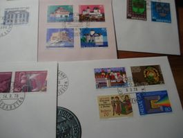 Set 1978, FDC 7 Belege