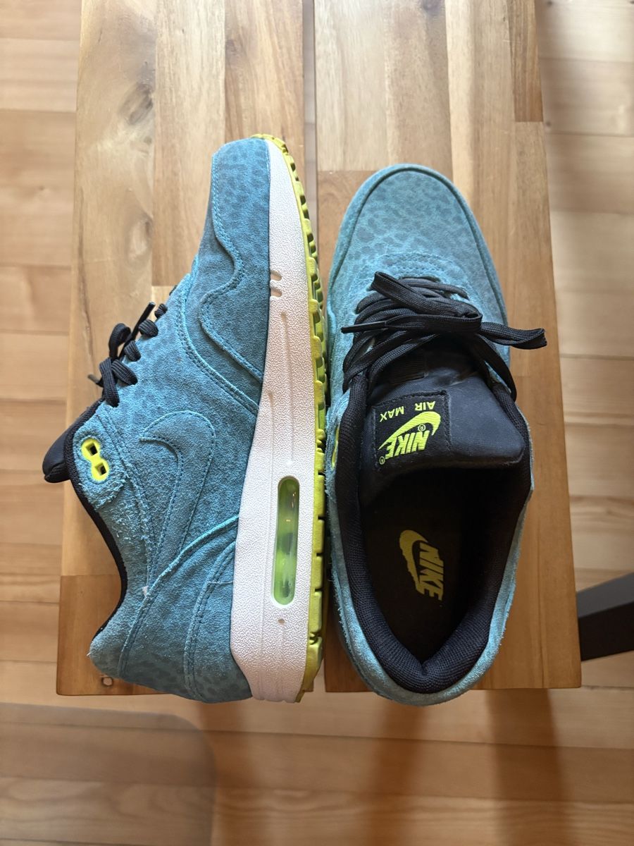 Nike Scarpe da uomo: Nike Air Max 1 FB Blue Leopard – Usato da Ittigen venduto da sab_6dkh