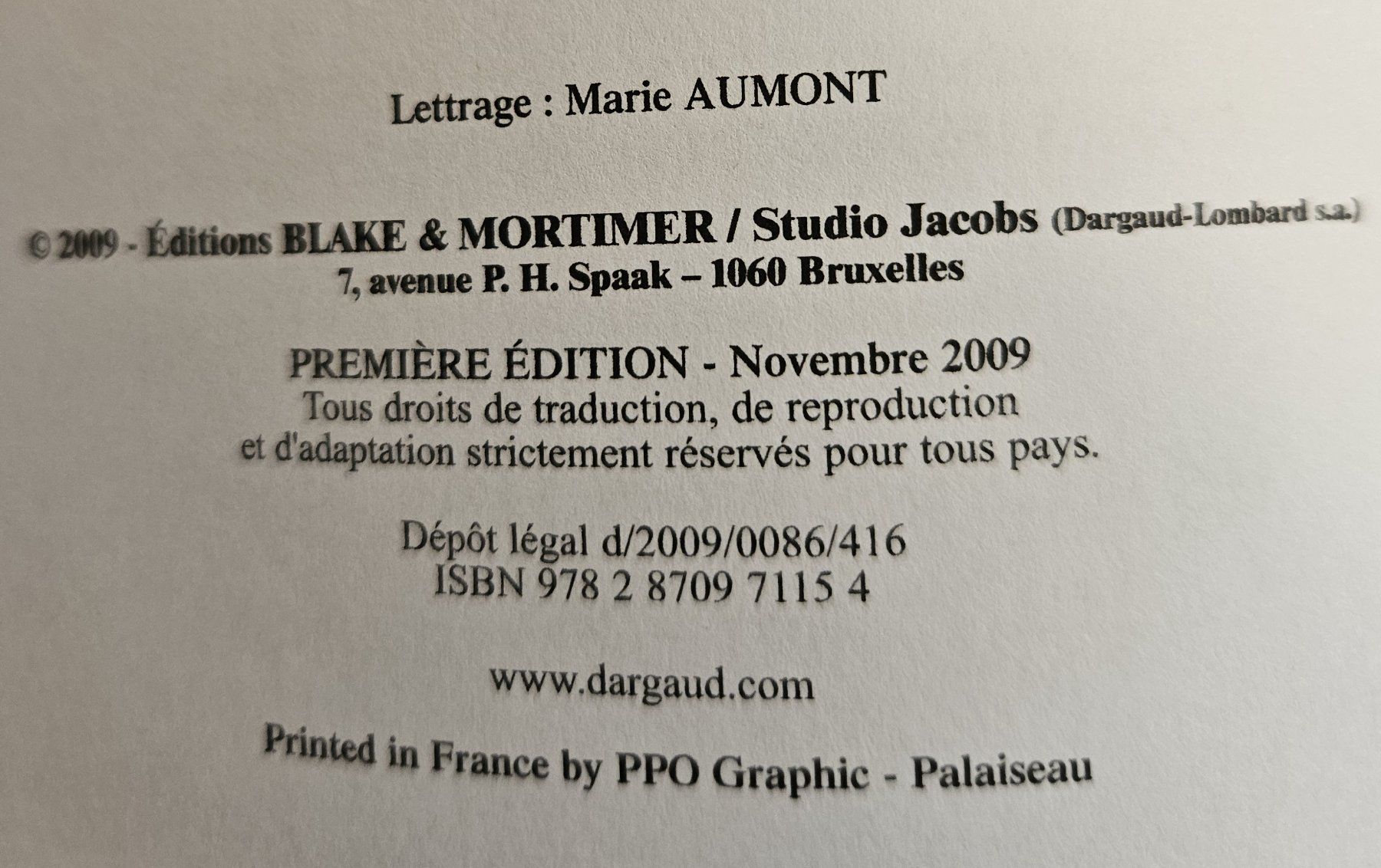 Fumetti: Blake et Mortimer N 19 EO (T.B.E.) G.FORMAT – Usato da Prévonloup venduto da bitume1975 1