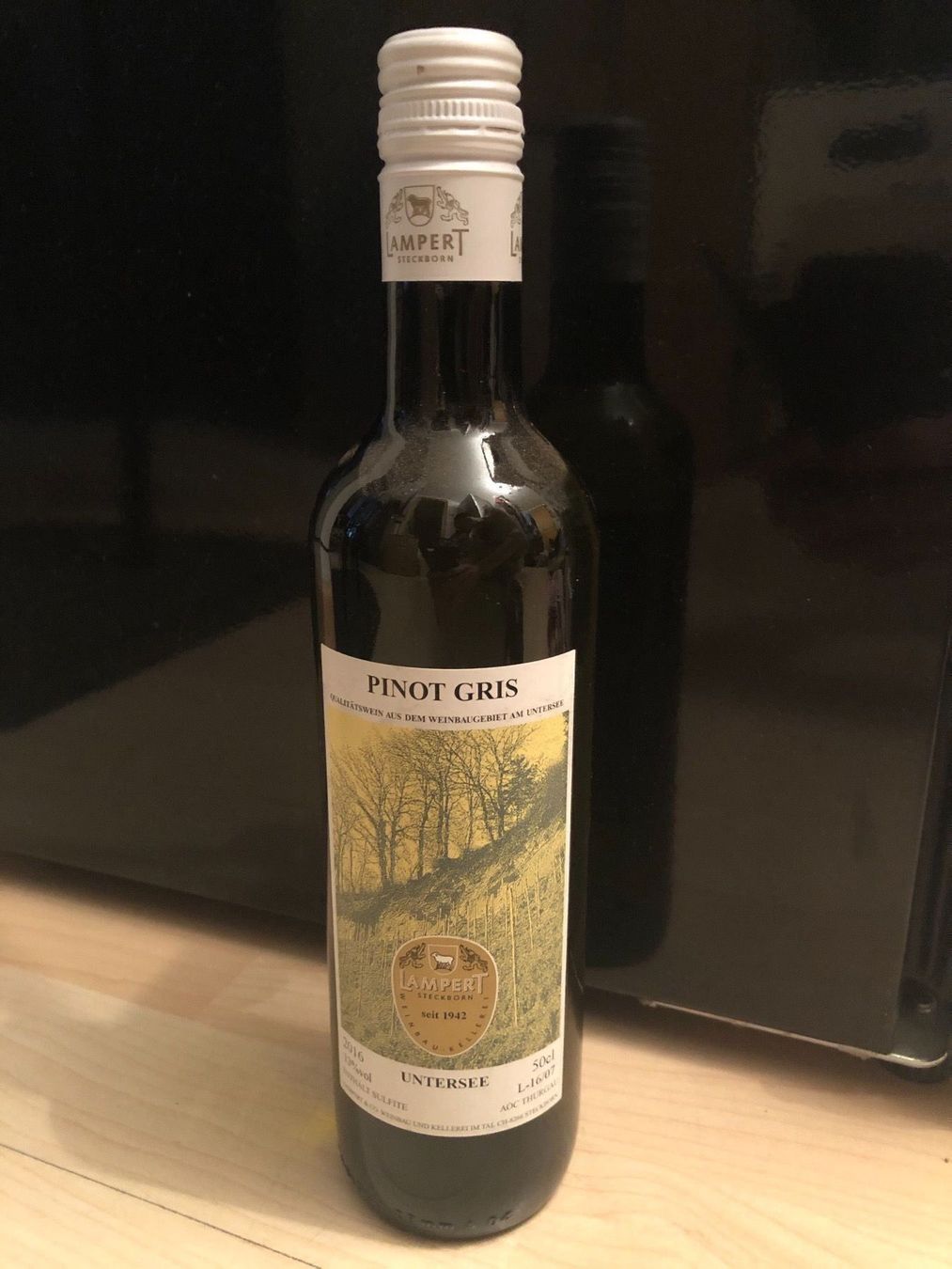 Vino: LAMPERT, Steckborn. PINOT GRIS. 2016. – Nuovo e nell'imballaggio originale da Wald ZH venduto da mlnt 1