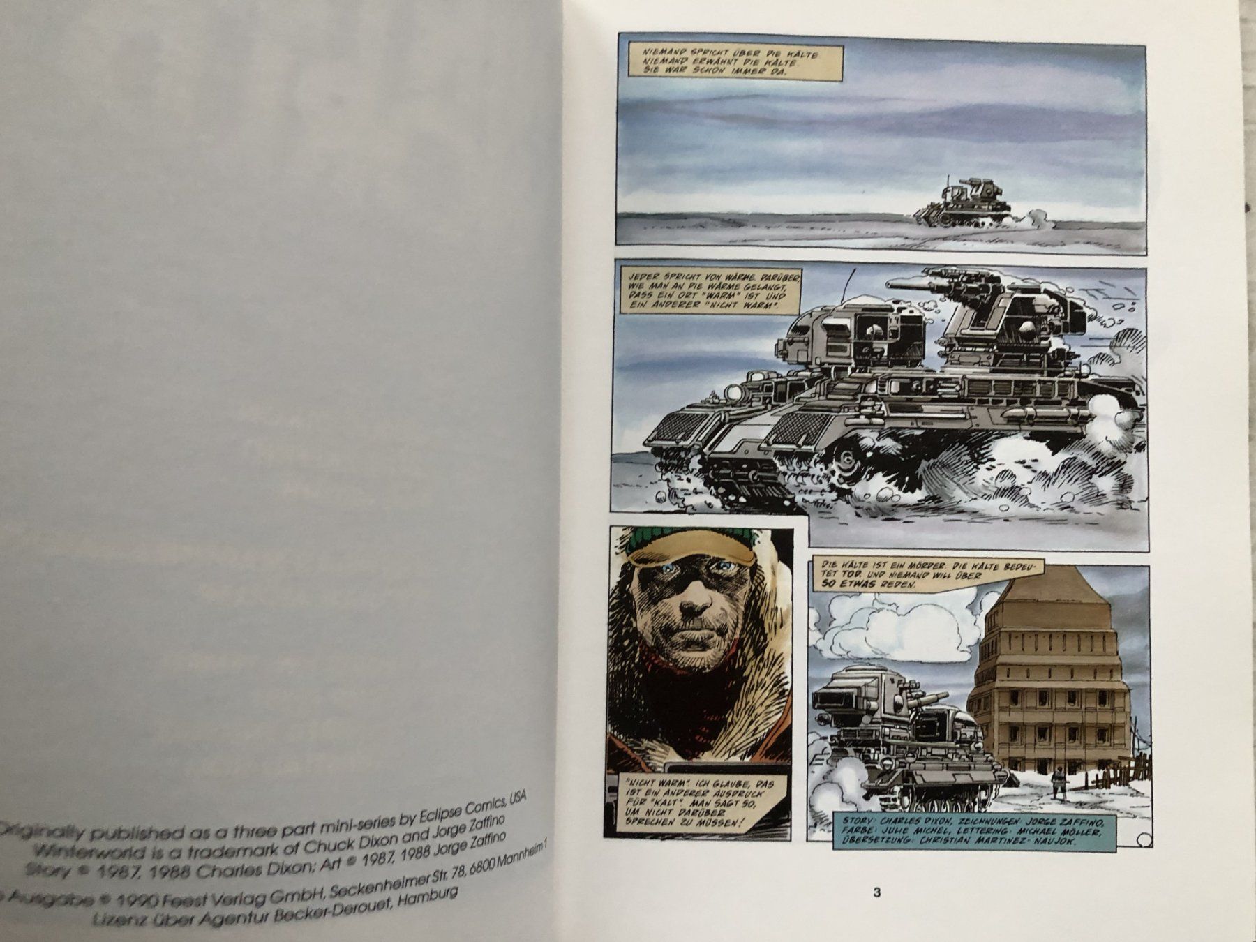 Comics: Feest Graphic Novel - Band 1 - Winterworld – Gebraucht aus Schaffhausen von durruti 3