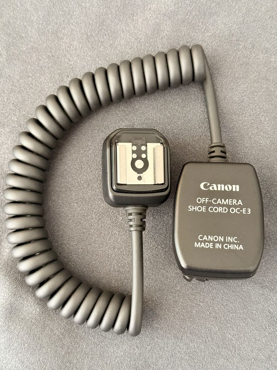 Canon Laufwerke & Adapter: Canon OC -E3 TTL adapter – Gebraucht aus Bellinzona von CRS-LRT 1