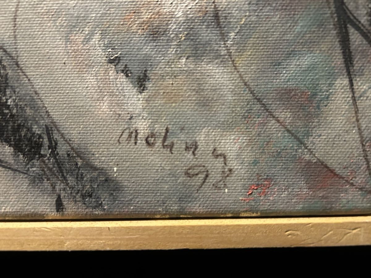 Dipinti: Original Gemälde von Miguel Molina – Usato da Glarus venduto da KunstWerkEr-LS87 1