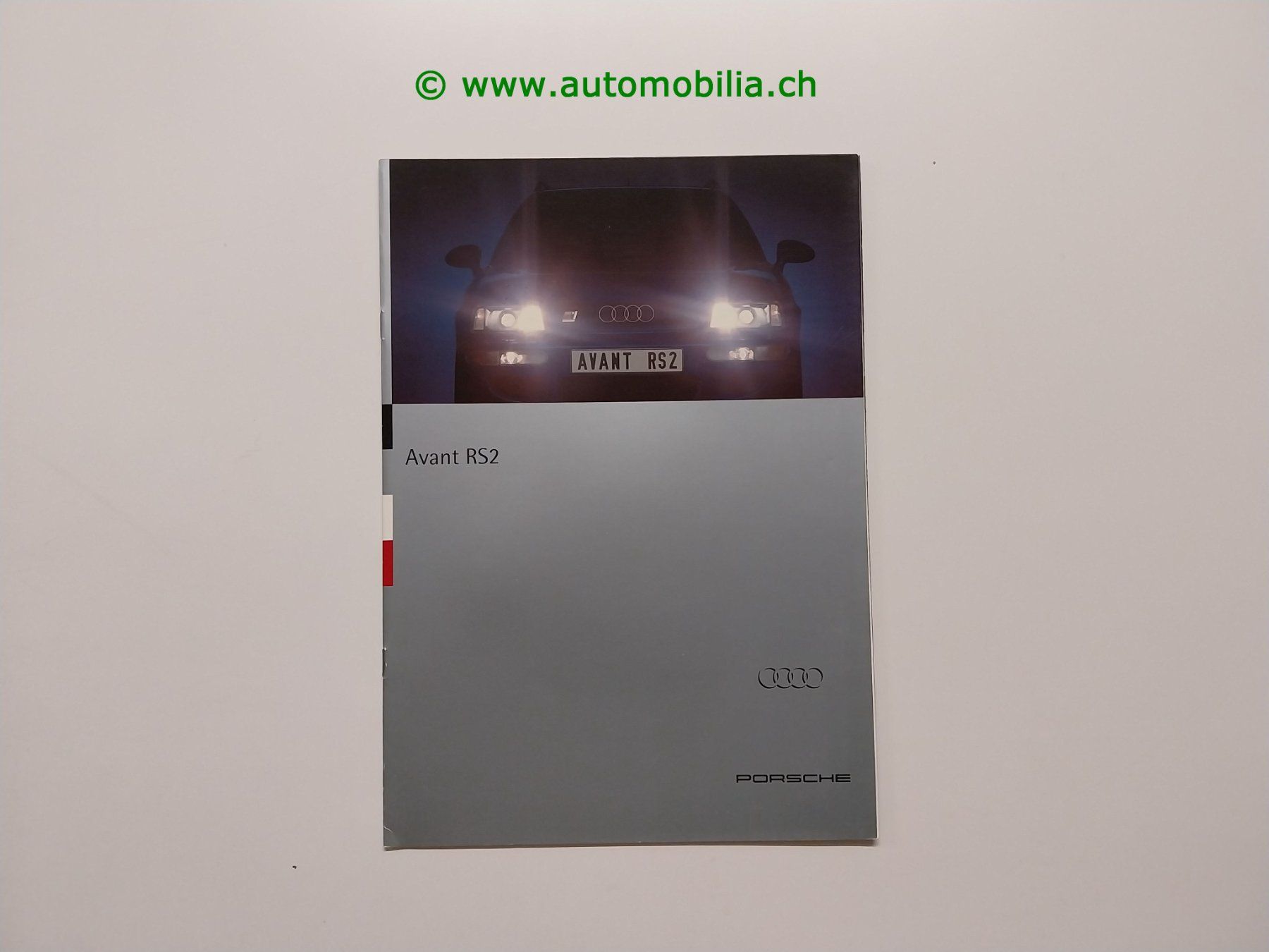 Audi Dokumente: Audi RS2 Avant 1994/01 Prospekt deutsch – Gebraucht aus Weingarten-Kalth von Bettelbruenneli