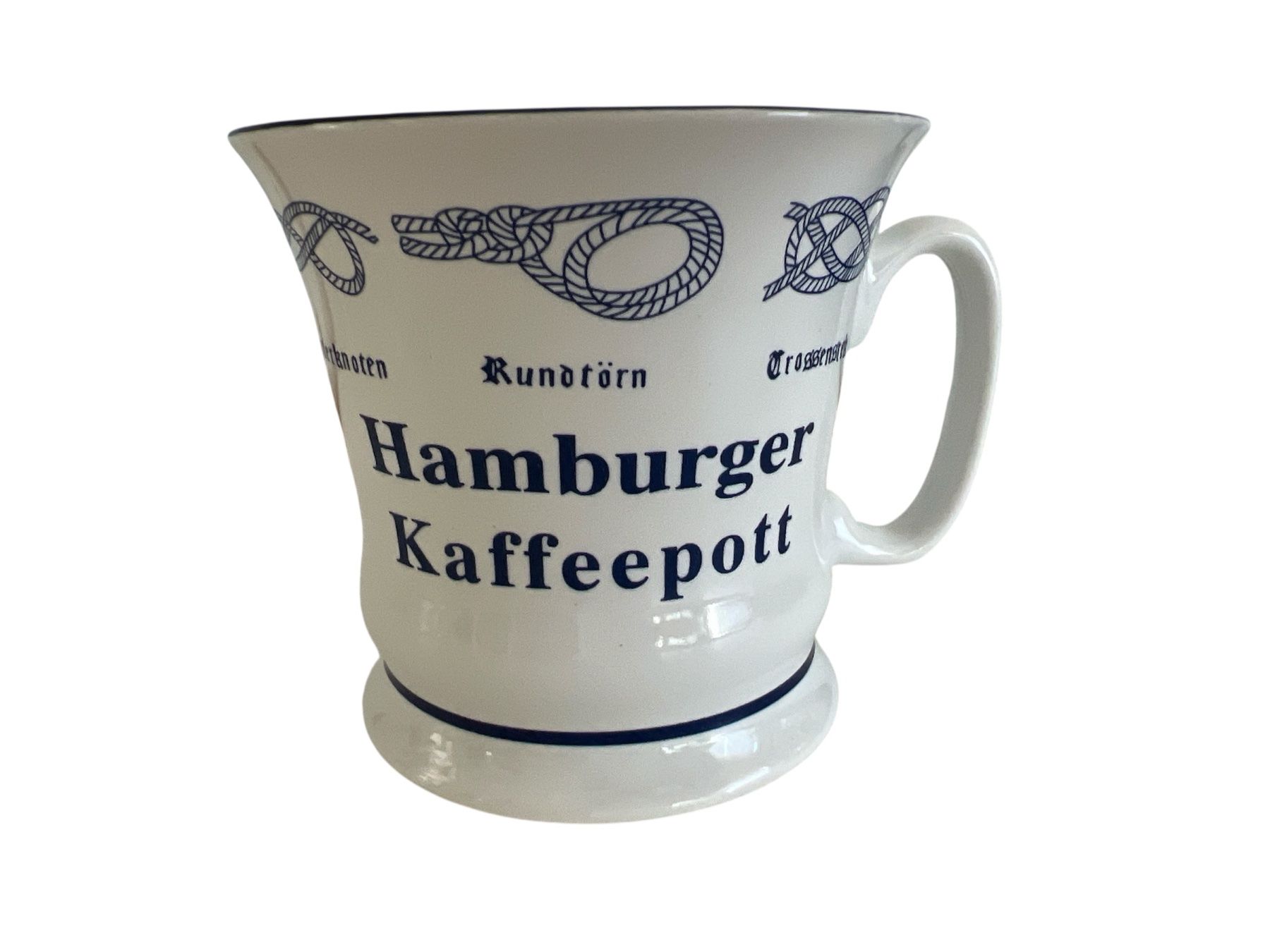 Tassen: Vintage Hamburger Coffeepott Maritime Mug, Nautical Design – Neu (gemäss Beschreibung) aus Zürich von mel_nbh7