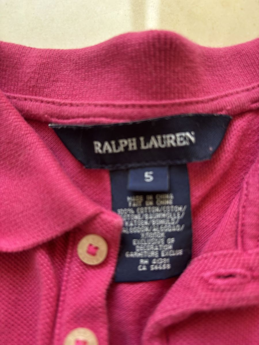 Ralph Lauren Vestiti & Gonne: Robe fushia Ralph Lauren 5 ans  – Nuovo (secondo la descrizione) da Chêne-Bougeries venduto da Luke17 1