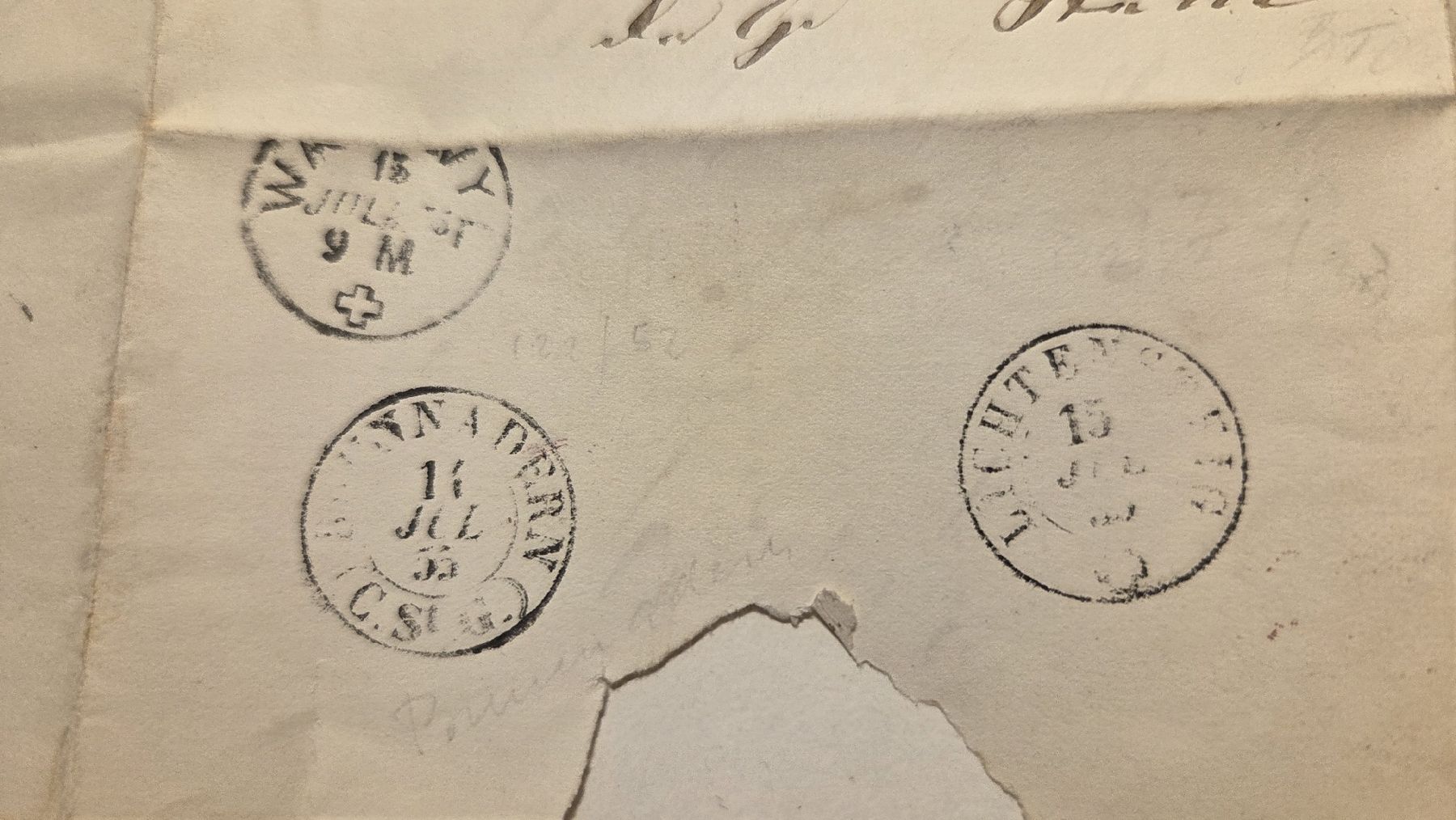 Tutti i francobolli: 1859 Vorphila Brief mit Stabstempel Mogelsberg – Usato da Arni AG venduto da Moth68 2