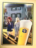 Werbekarton Warteck Fasnacht Basel