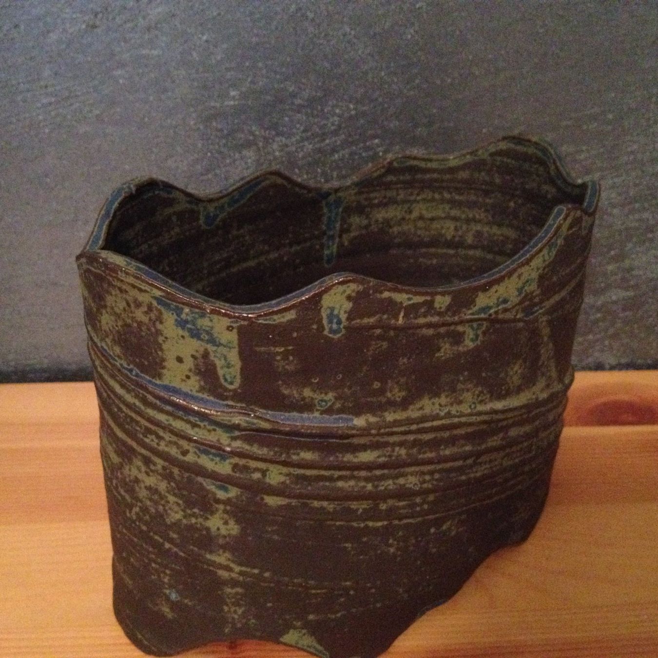 Vasen & Gefässe: Vase ovale - Monique Dulpain – Gebraucht aus Vuiteboeuf von broticaire 1